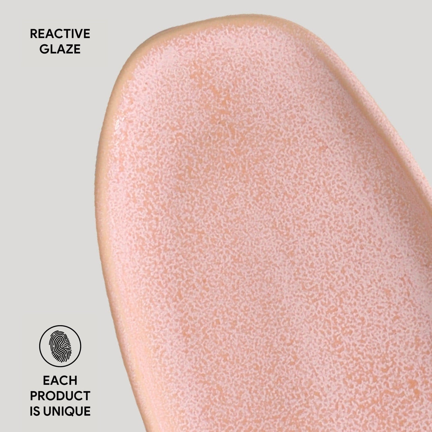 Porto Brasil LITCHI SHALLOW OVAL PR LARGE ORGANIC STONEWARE dia. 14.17x5.12"  SKU: '14214109201