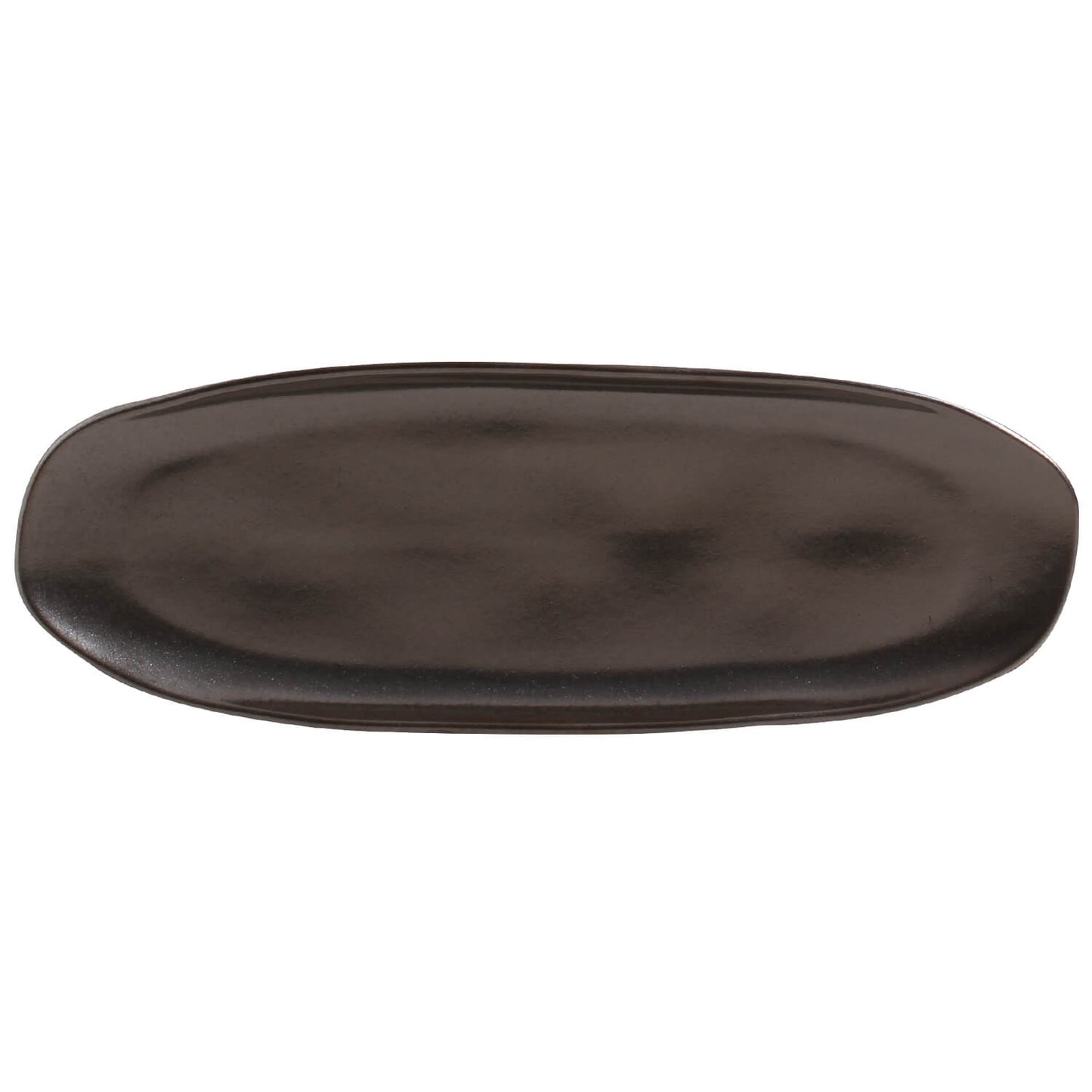 Porto Brasil METALLICA SHALLOW OVAL PR LARGE ORGANIC STONEWARE dia. 14.17x5.12"  SKU: '14214109301