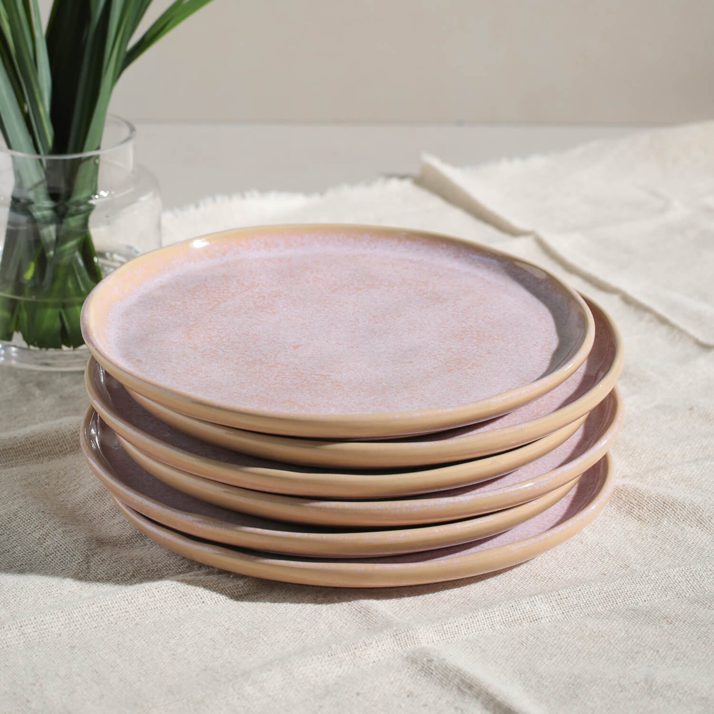 Porto Brasil LITCHI DESSERT PLATE BIO STONEWARE dia. 8.46"  SKU: '1431109201