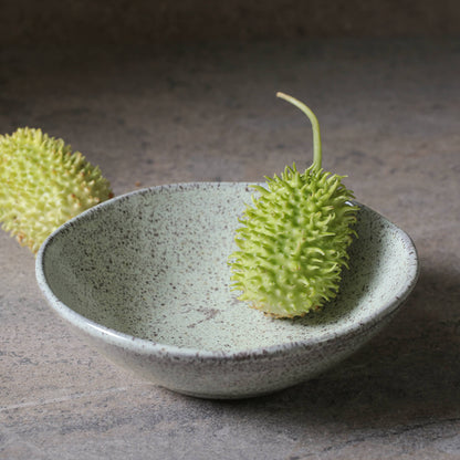 Porto Brasil PISTACHE BOWL ORGANIC STONEWARE dia. 6.9x2.2"  SKU: '14314108801