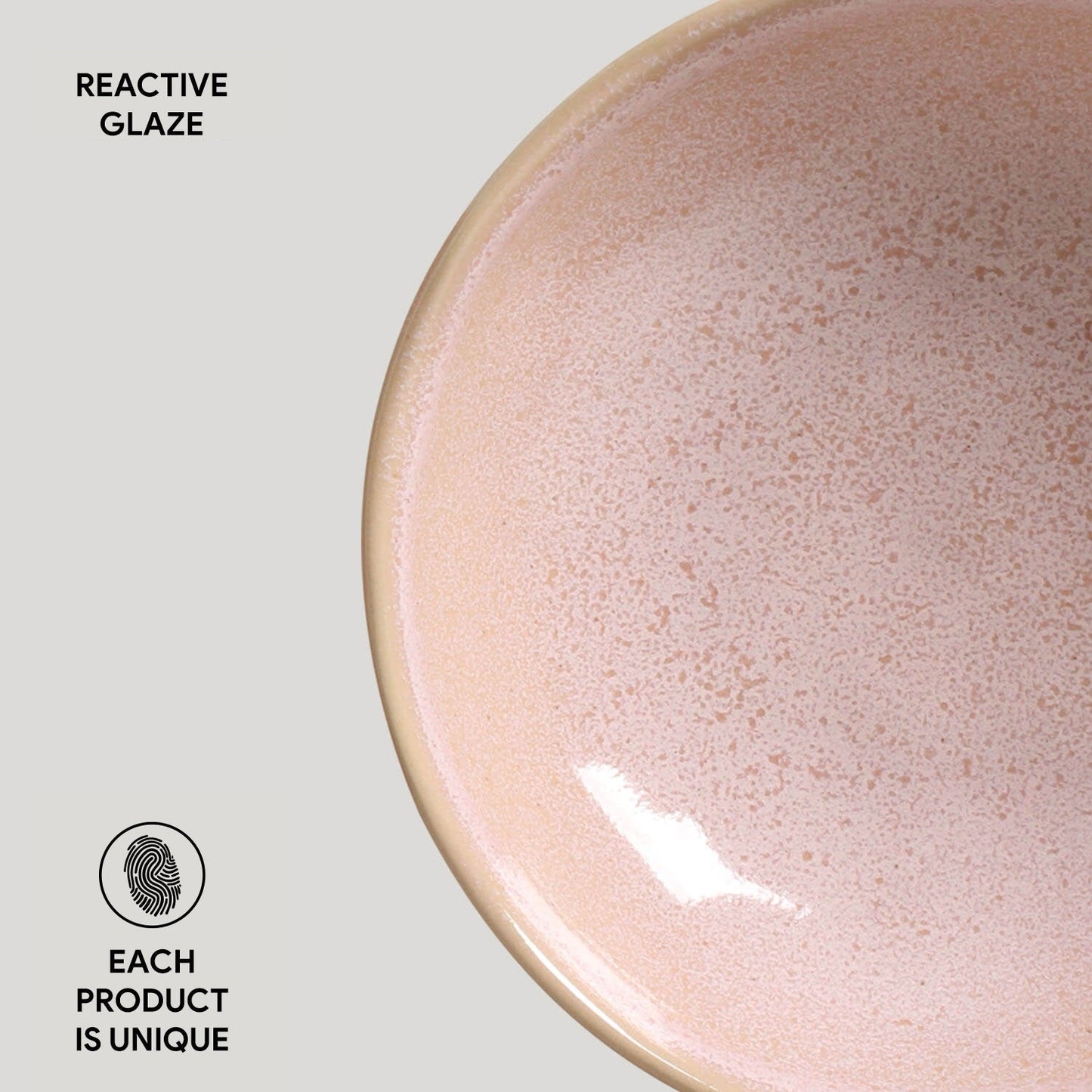 Porto Brasil LITCHI BOWL ORGANIC STONEWARE dia. 6.9x2.2"  SKU: '14314109201