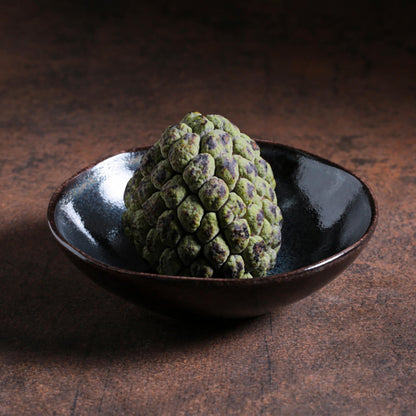 Porto Brasil TITANIUM BOWL ORGANIC STONEWARE dia. 6.9x2.2"  SKU: '14314109401