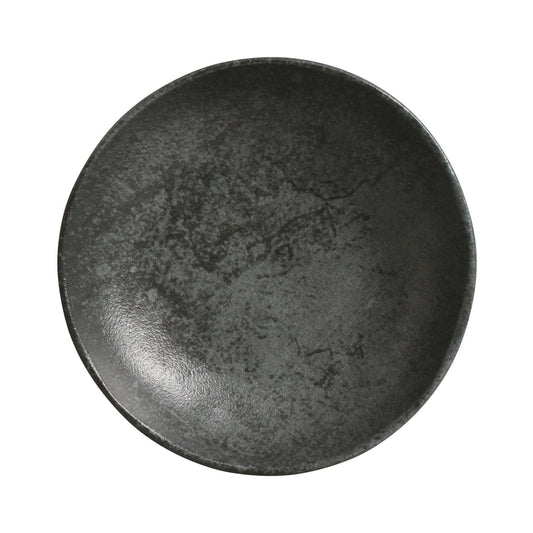 Porto Brasil CHROMIUM BOWL ORGANIC STONEWARE dia. 6.9x2.2"  SKU: '14314115901