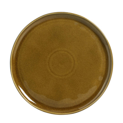 Porto Brasil AMBER DESSERT PLATE BIO STONEWARE dia. 8.46"  SKU: '143177101