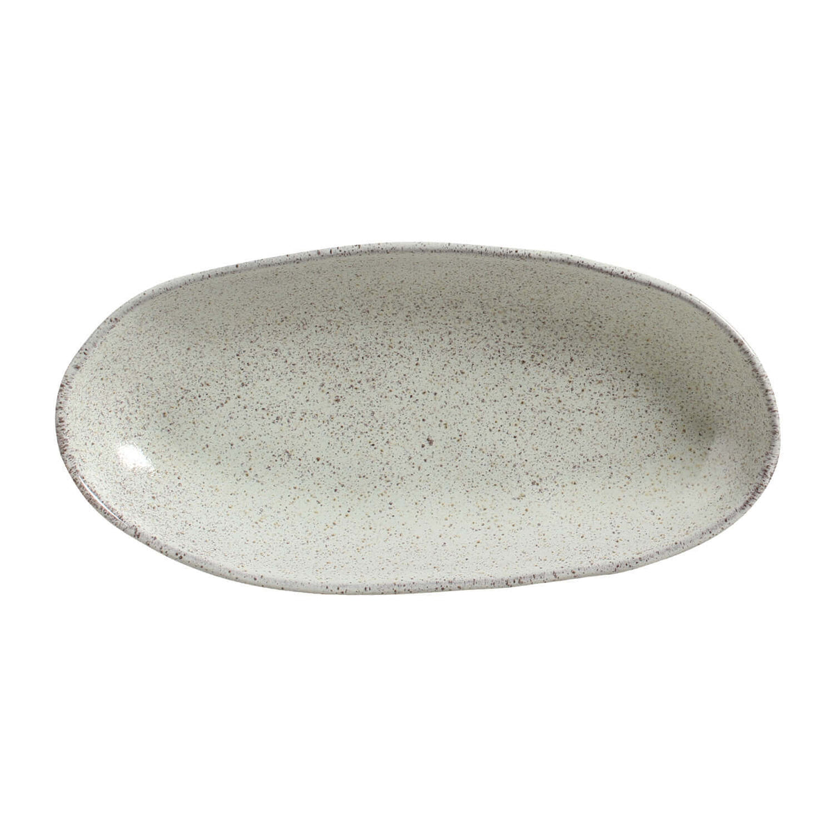 Porto Brasil PISTACHE DEEP OVAL PR LARGE ORGANIC STONEWARE dia. 12.6x6.3"  SKU: '14414108801