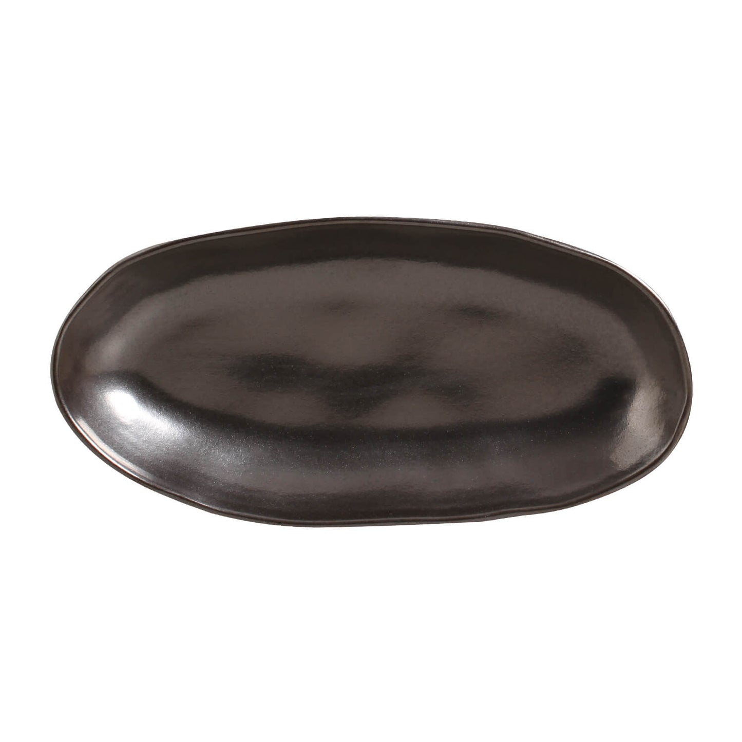 Porto Brasil METALLICA DEEP OVAL PR LARGE ORGANIC STONEWARE dia. 12.6x6.3"  SKU: '14414109301