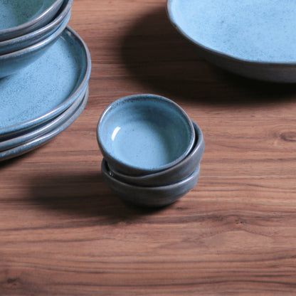Porto Brasil BREEZE RAMEKIN ORGANIC MEDIUM STONEWARE dia. 3.54x1.18"  SKU: '14614109001