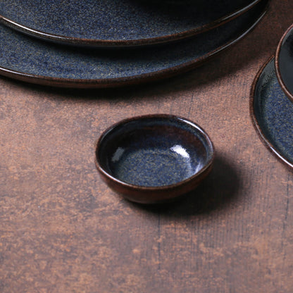 Porto Brasil TITANIUM RAMEKIN ORGANIC MEDIUM STONEWARE dia. 3.54x1.18"  SKU: '14614109401