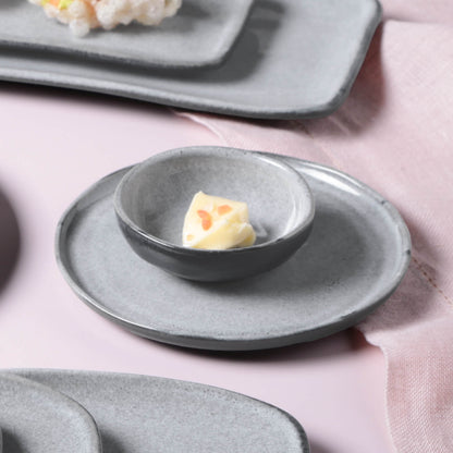 Porto Brasil DUST RAMEKIN ORGANIC MEDIUM STONEWARE dia. 3.54x1.18"  SKU: '14614115801