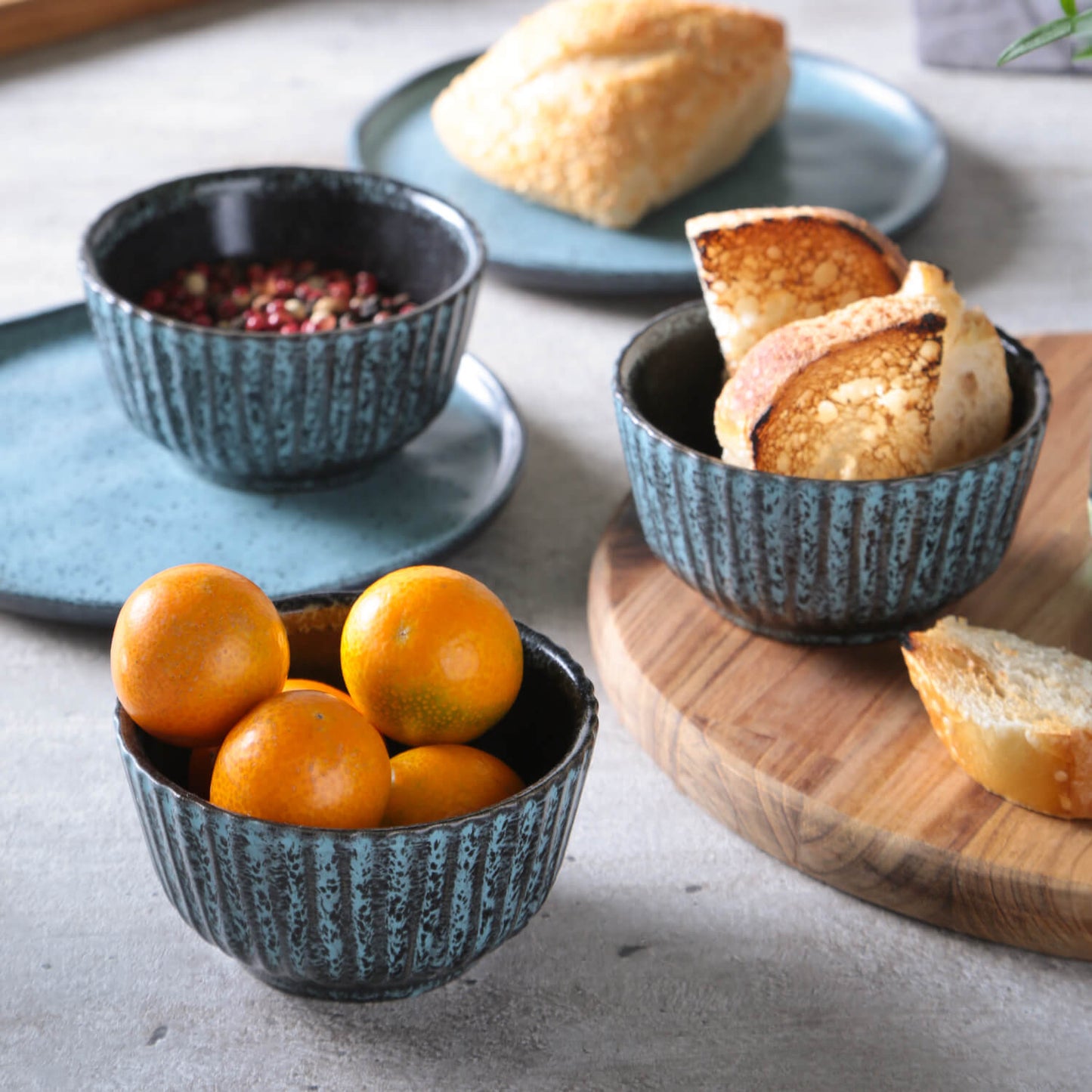 Porto Brasil NIGHT SKY LINHAS RAMEKIN STONEWARE dia. 3.5x1.97"  SKU: '1466177201