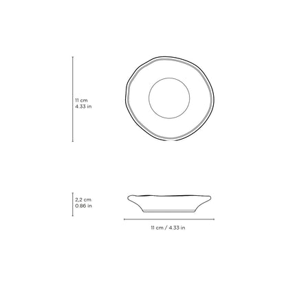 Porto Brasil LATTE RAMEKIN JUTA STONEWARE dia. 4.33x0.87"  SKU: '14664108501