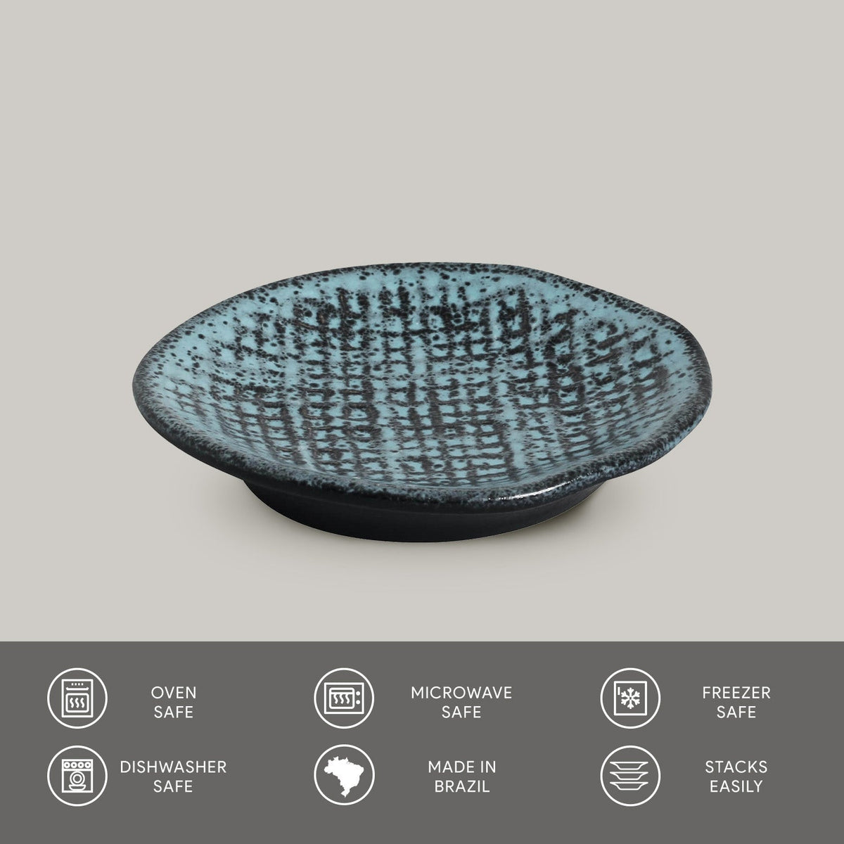 Porto Brasil NIGHT SKY RAMEKIN JUTA STONEWARE dia. 4.33x0.87"  SKU: '1466477201