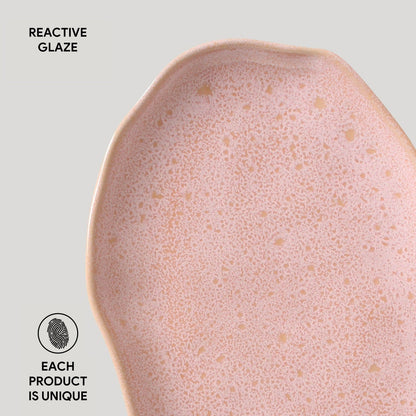 Porto Brasil LITCHI SHALLOW OVAL PR MEDIUM BIO STONEWARE dia. 11.81x7.87"  SKU: '14831109201