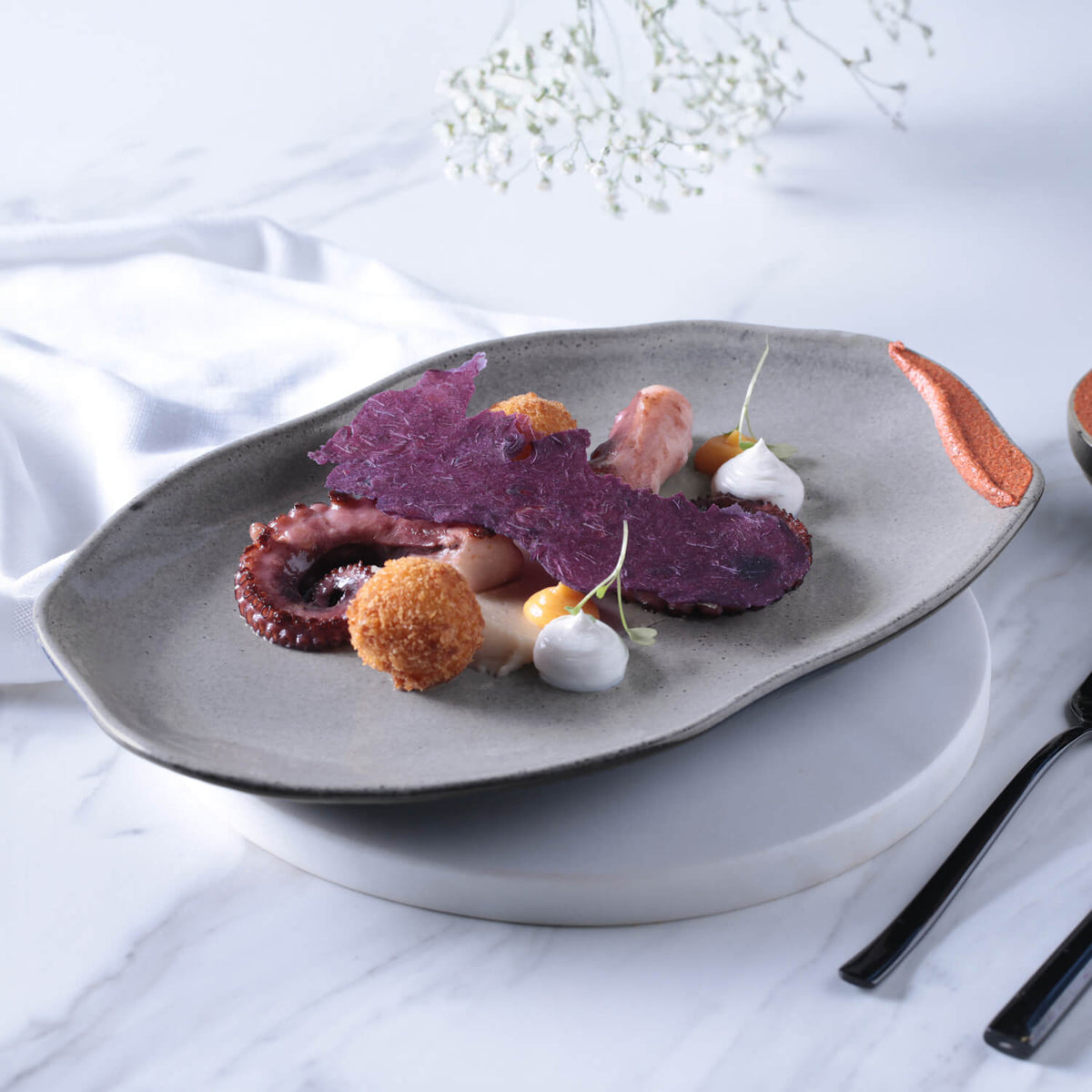 Porto Brasil DUST SHALLOW OVAL PR MEDIUM BIO STONEWARE dia. 11.81x7.87"  SKU: '14831115801