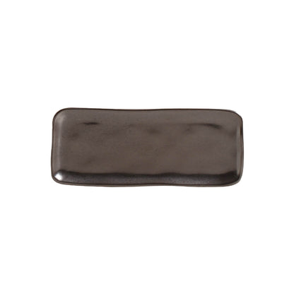 Porto Brasil METALLICA RECTANGULAR PR ORGANIC STONEWARE dia. 8.66x3.74"  SKU: '15014109301