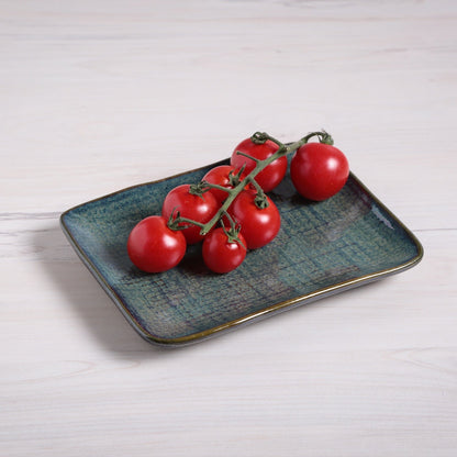 Porto Brasil OCEANO RECTANGULAR PR JUTA STONEWARE dia. 7.08x5.51"  SKU: '15064106701