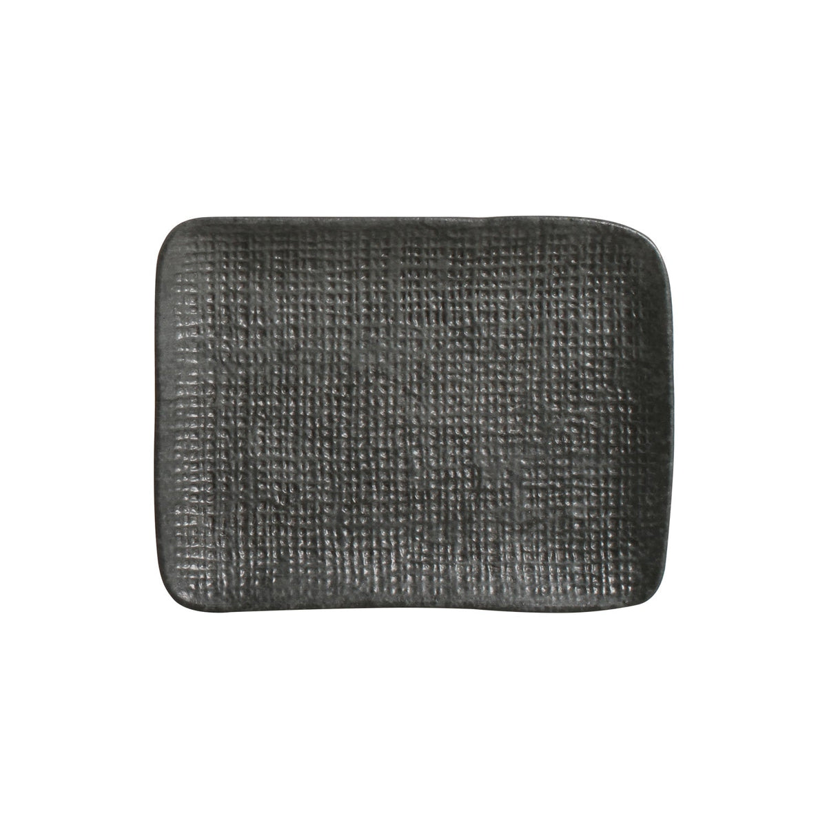 Porto Brasil CHROMIUM RECTANGULAR PR JUTA STONEWARE dia. 7.08x5.51"  SKU: '15064115901