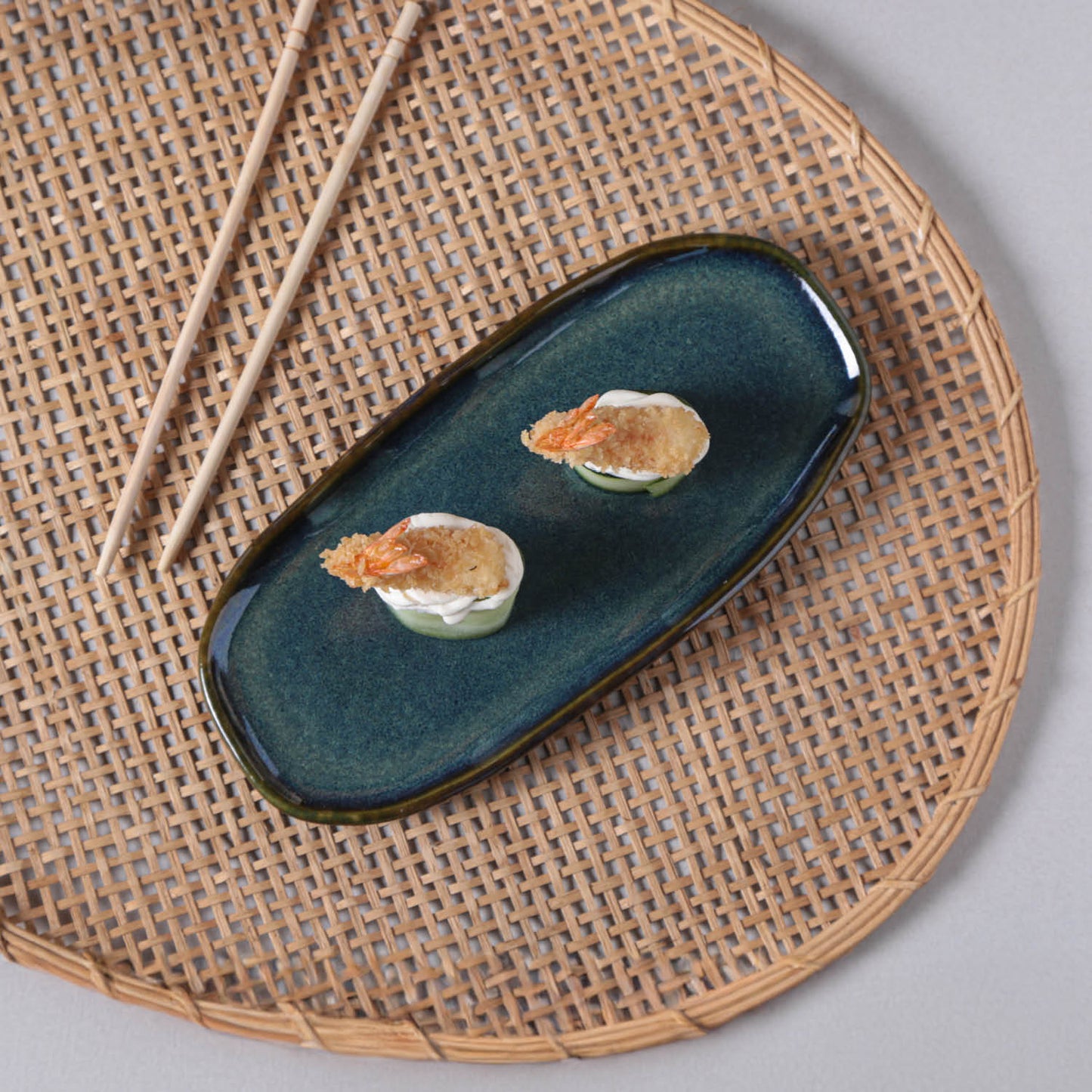 Porto Brasil OCEANO SHALLOW OVAL PR ORGANIC STONEWARE dia. 9.06x4.33"  SKU: '15114106701