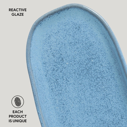 Porto Brasil BREEZE SHALLOW OVAL PR ORGANIC STONEWARE dia. 9.06x4.33"  SKU: '15114109001
