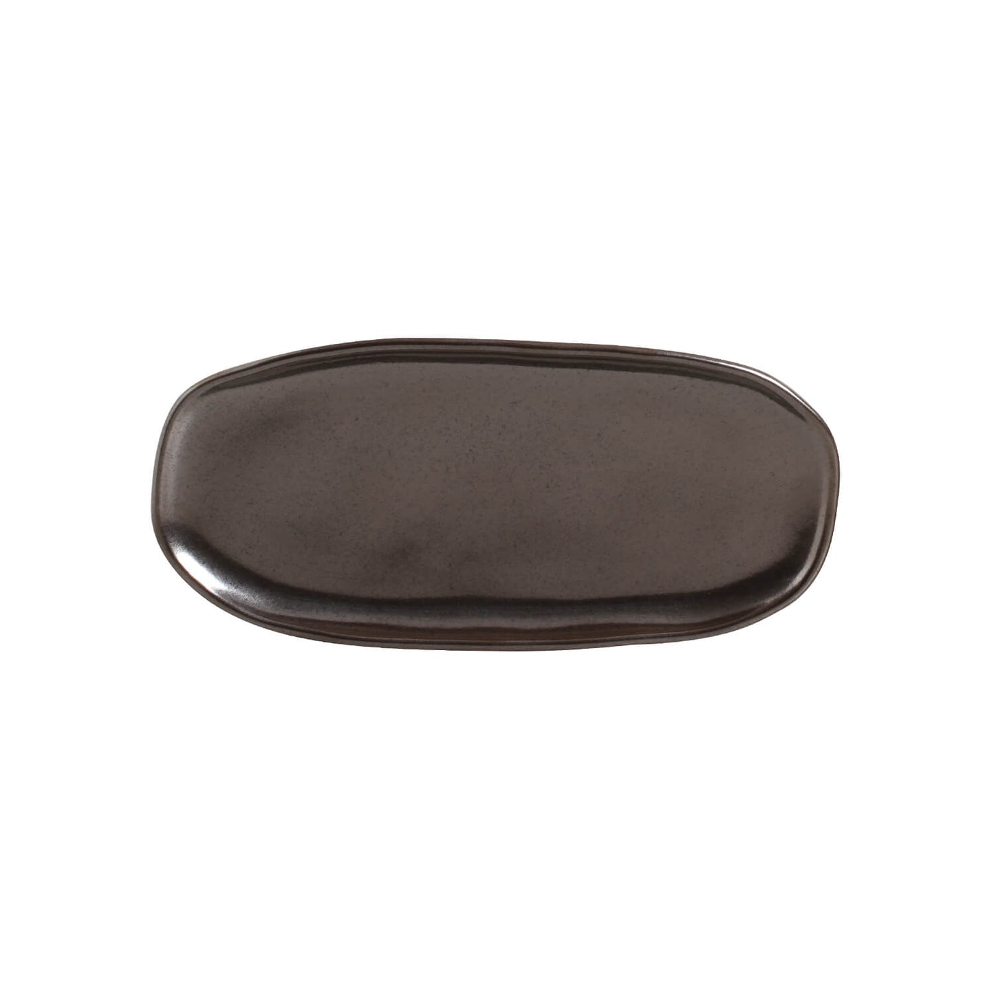 Porto Brasil METALLICA SHALLOW OVAL PR ORGANIC STONEWARE dia. 9.06x4.33"  SKU: '15114109301