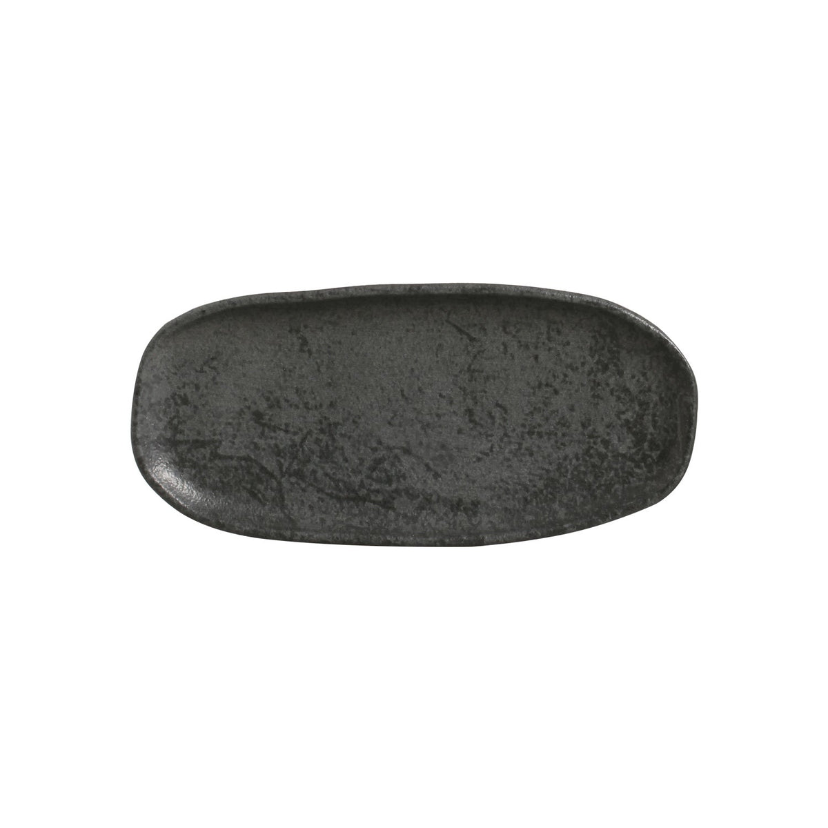 Porto Brasil CHROMIUM SHALLOW OVAL PR ORGANIC STONEWARE dia. 9.06x4.33"  SKU: '15114115901