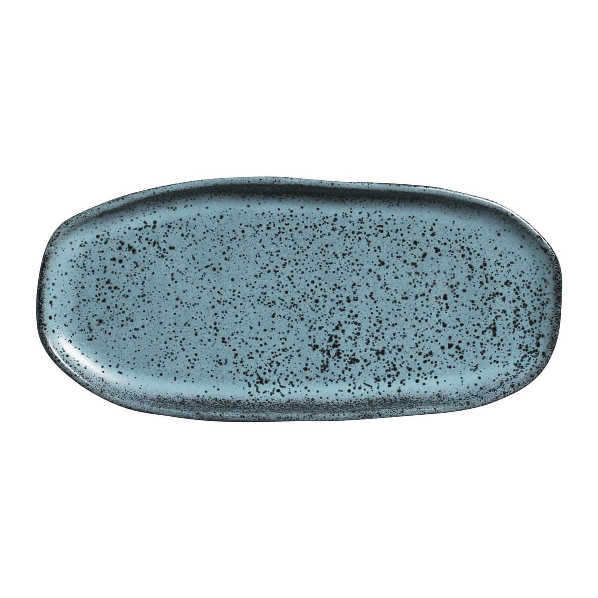 Porto Brasil NIGHT SKY SHALLOW OVAL PR ORGANIC STONEWARE dia. 9.06x4.33"  SKU: '1511477201