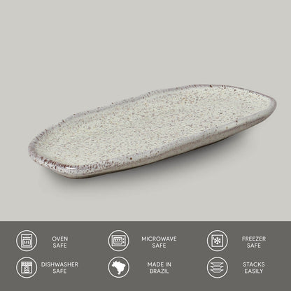 Porto Brasil PISTACHE SHALLOW OVAL PR ORGANIC STONEWARE dia. 6.5x3.15"  SKU: '15214108801