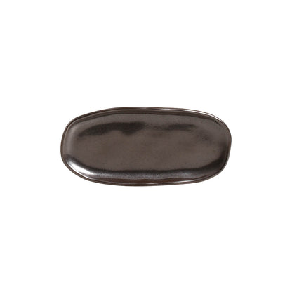 Porto Brasil METALLICA SHALLOW OVAL PR ORGANIC STONEWARE dia. 6.5x3.15"  SKU: '15214109301