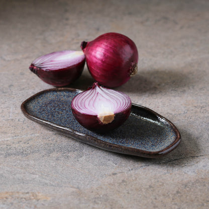 Porto Brasil TITANIUM SHALLOW OVAL PR ORGANIC STONEWARE dia. 6.5x3.15"  SKU: '15214109401
