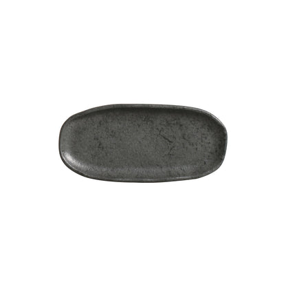 Porto Brasil CHROMIUM SHALLOW OVAL PR ORGANIC STONEWARE dia. 6.5x3.15"  SKU: '15214115901