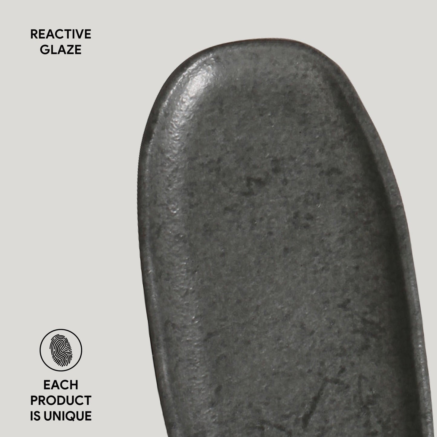 Porto Brasil CHROMIUM SHALLOW OVAL PR ORGANIC STONEWARE dia. 6.5x3.15"  SKU: '15214115901