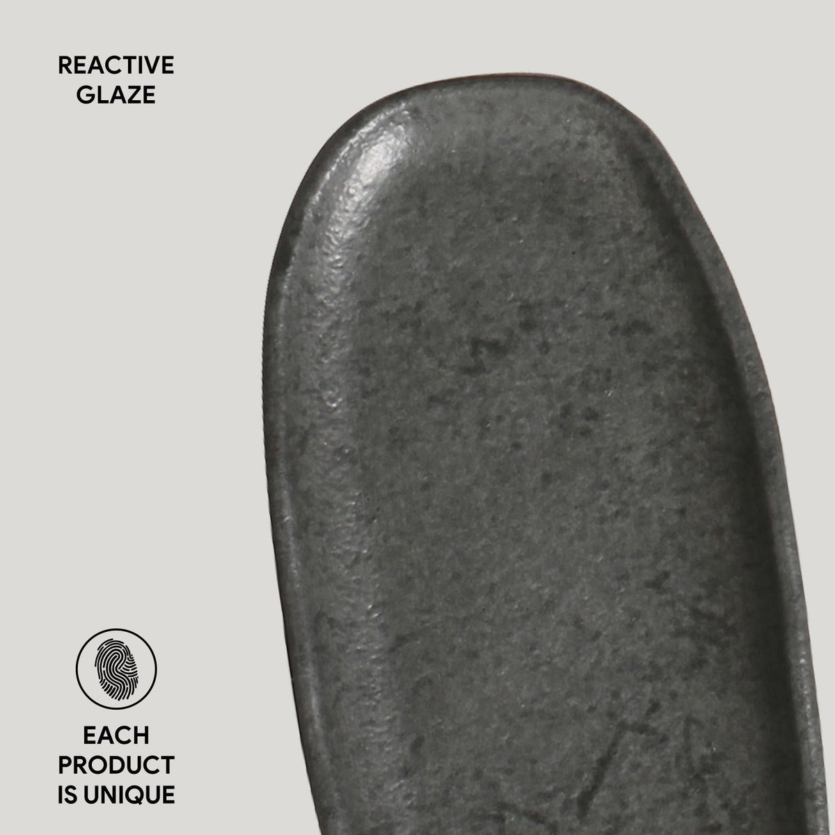 Porto Brasil CHROMIUM SHALLOW OVAL PR ORGANIC STONEWARE dia. 6.5x3.15"  SKU: '15214115901