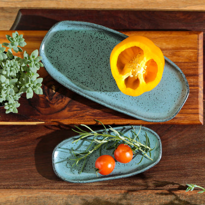 Porto Brasil NIGHT SKY SHALLOW OVAL PR ORGANIC STONEWARE dia. 6.5x3.15"  SKU: '1521477201