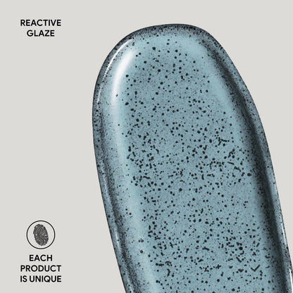 Porto Brasil NIGHT SKY SHALLOW OVAL PR ORGANIC STONEWARE dia. 6.5x3.15"  SKU: '1521477201