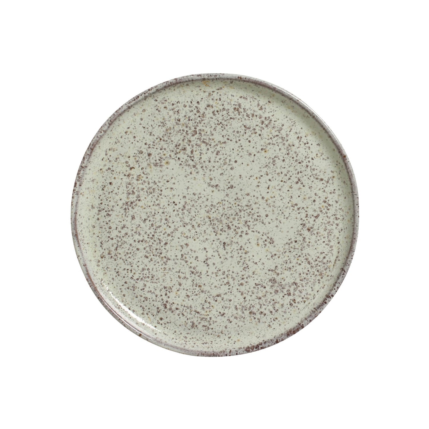 Porto Brasil PISTACHE BREAD PLATE STONEWARE dia. 6.1x0.63"  SKU: '15931108801