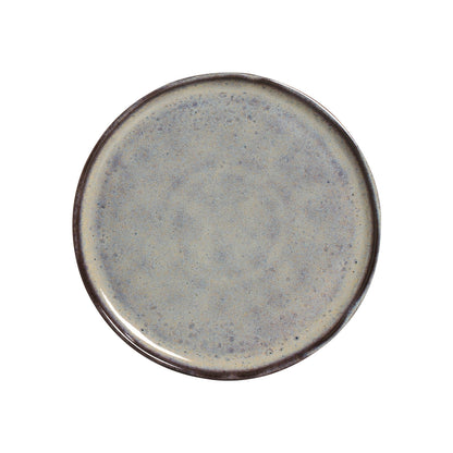 Porto Brasil TOURMALINE BREAD PLATE STONEWARE dia. 6.1x0.63"  SKU: '15931108901