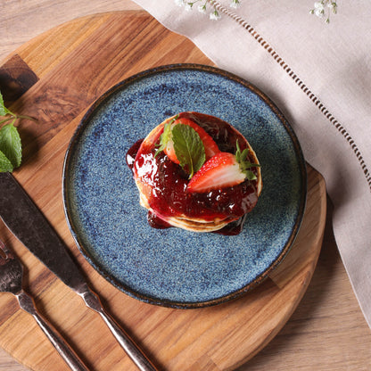 Porto Brasil TITANIUM BREAD PLATE STONEWARE dia. 6.1x0.63"  SKU: '15931109401