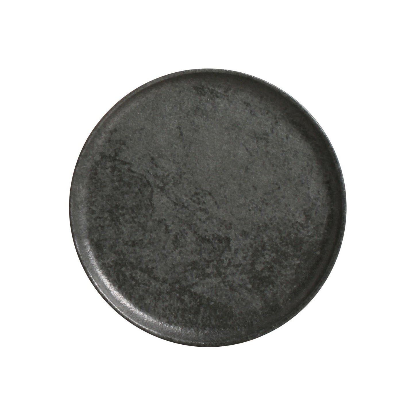 Porto Brasil CHROMIUM BREAD PLATE STONEWARE dia. 6.1x0.63"  SKU: '15931115901