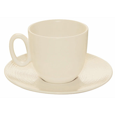 Demitasse saucer - Kaolin 5"