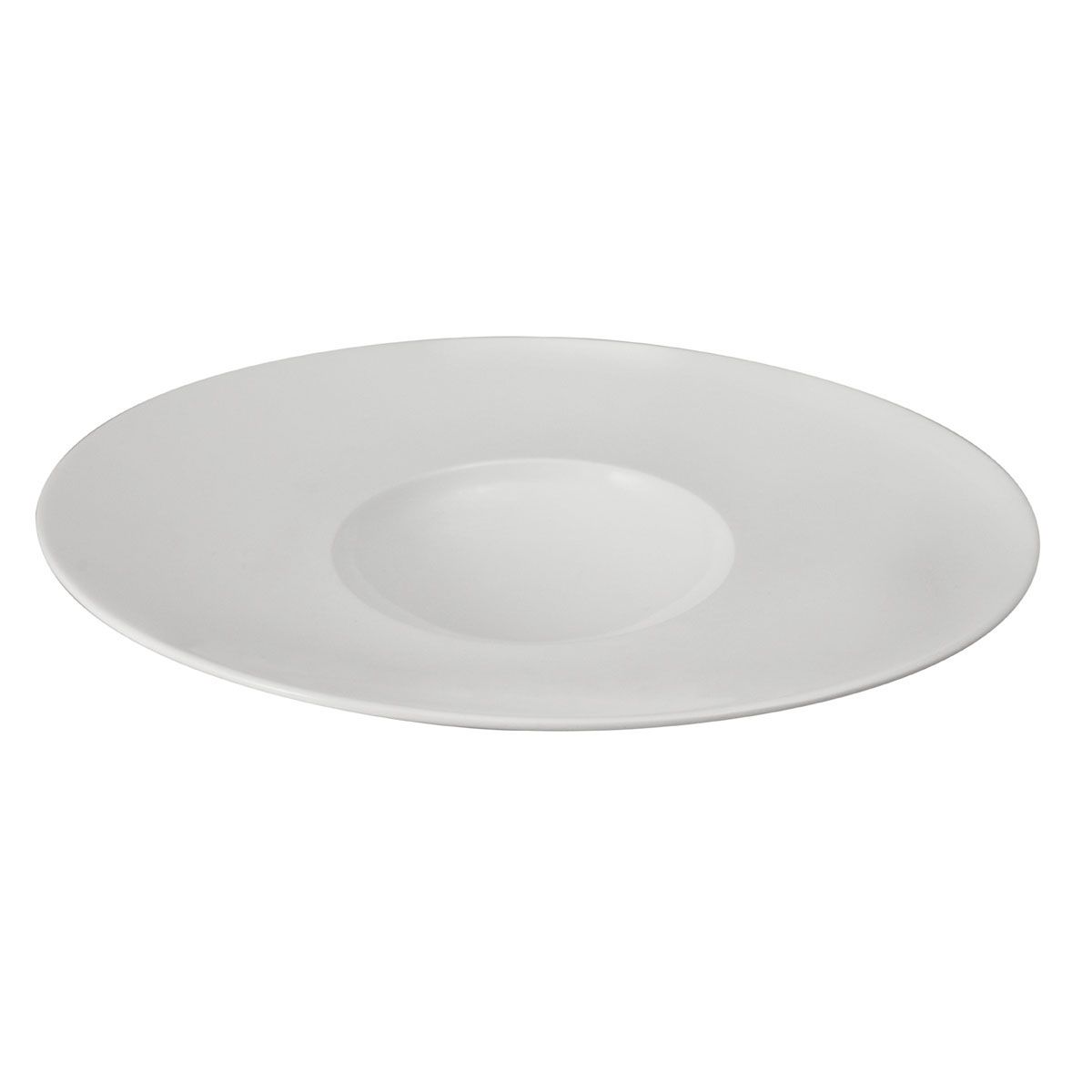 Shallow Bowl w/ wide oval rim 12" ? x 10" ? - Interior 5 1/2" 12" 5/8 x 10" 5/8