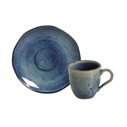 Porto Brasil DENIM ORGANIC COFFEE CUP + ORGANIC SAUCER  SKU: '3514113001
