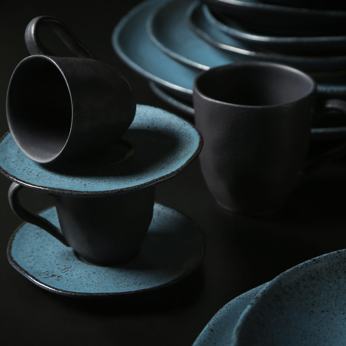 Porto Brasil NIGHT SKY ORGANIC COFFEE CUP + ORGANIC SAUCER  SKU: '351481301