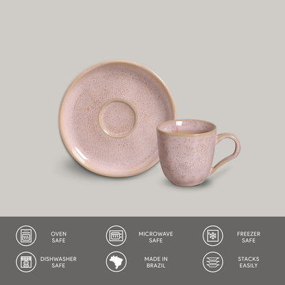 Porto Brasil LITCHI ORGANIC COFFEE CUP + BIO SAUCER  SKU: '3531109201