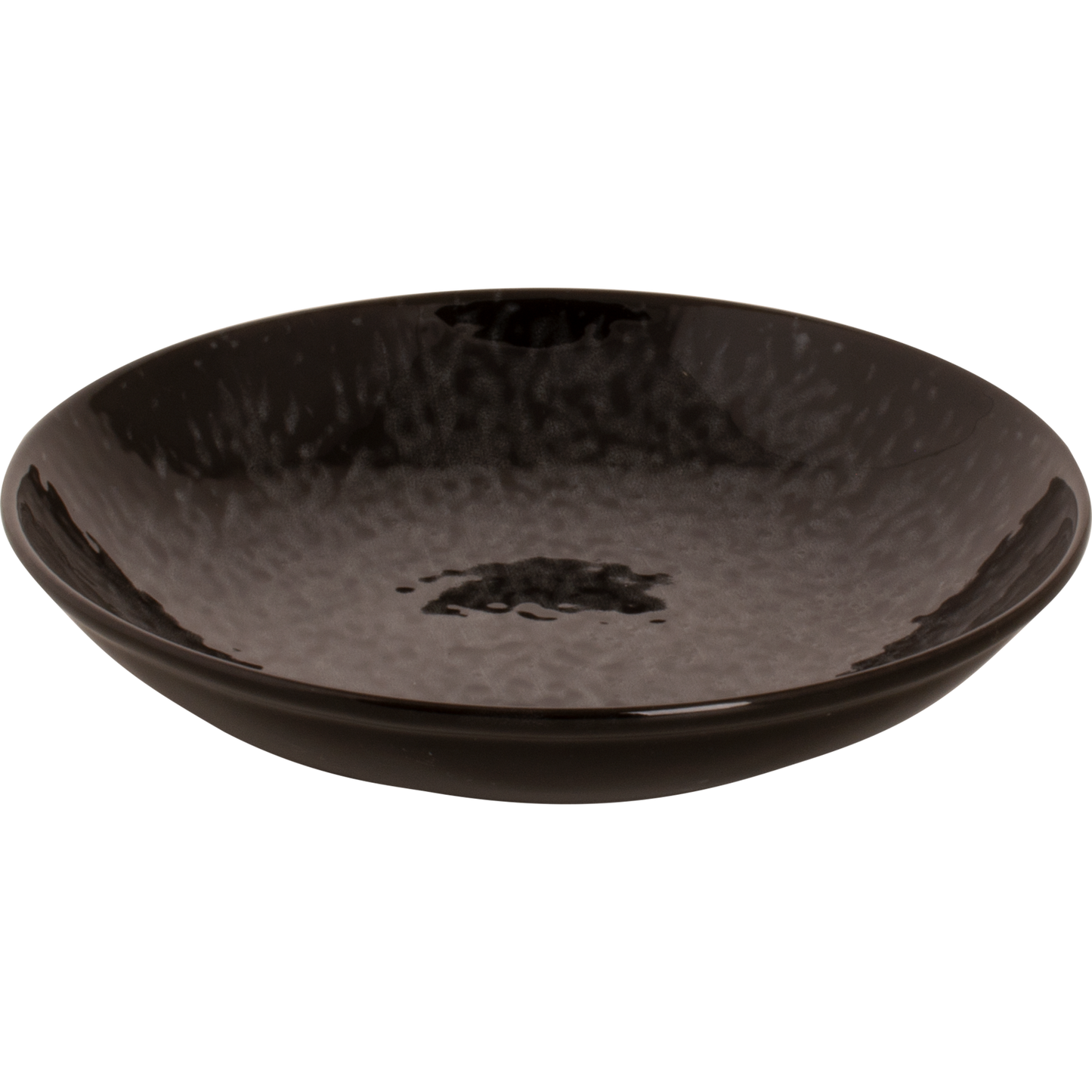 [ Set of 6 ] PLATE DEEP 25 BLACK TAHITI 10 inch / 43 OZ