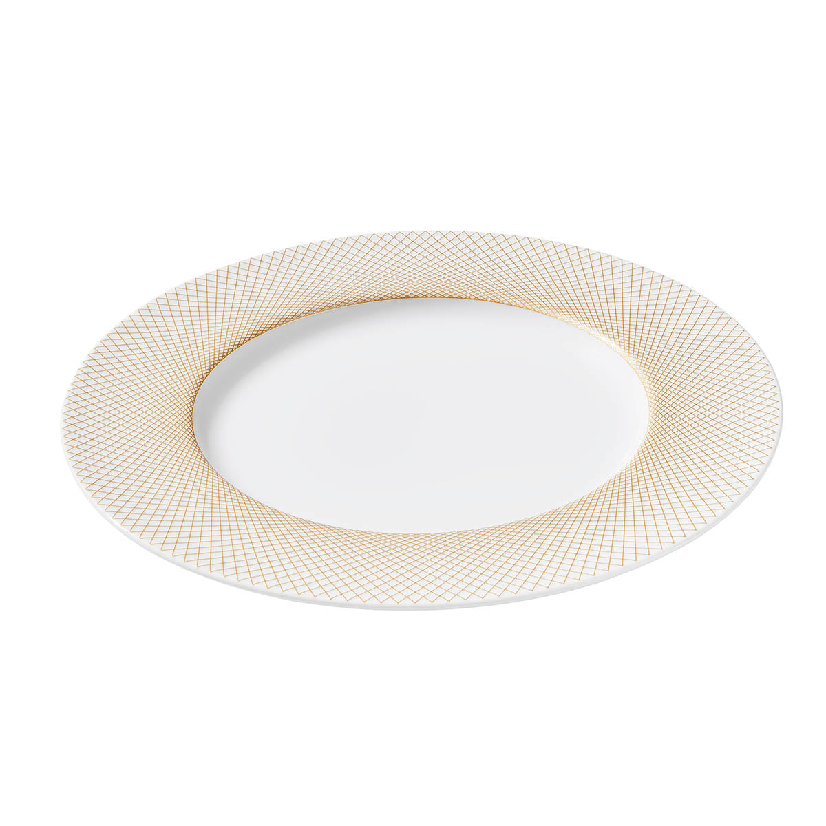 Degrenne Collection Graphique Classique Gold round dinner plate: 11.22 inches