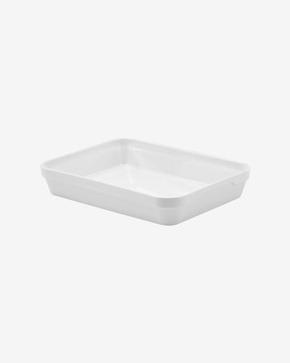 DEEP RECT. DISH 28CM