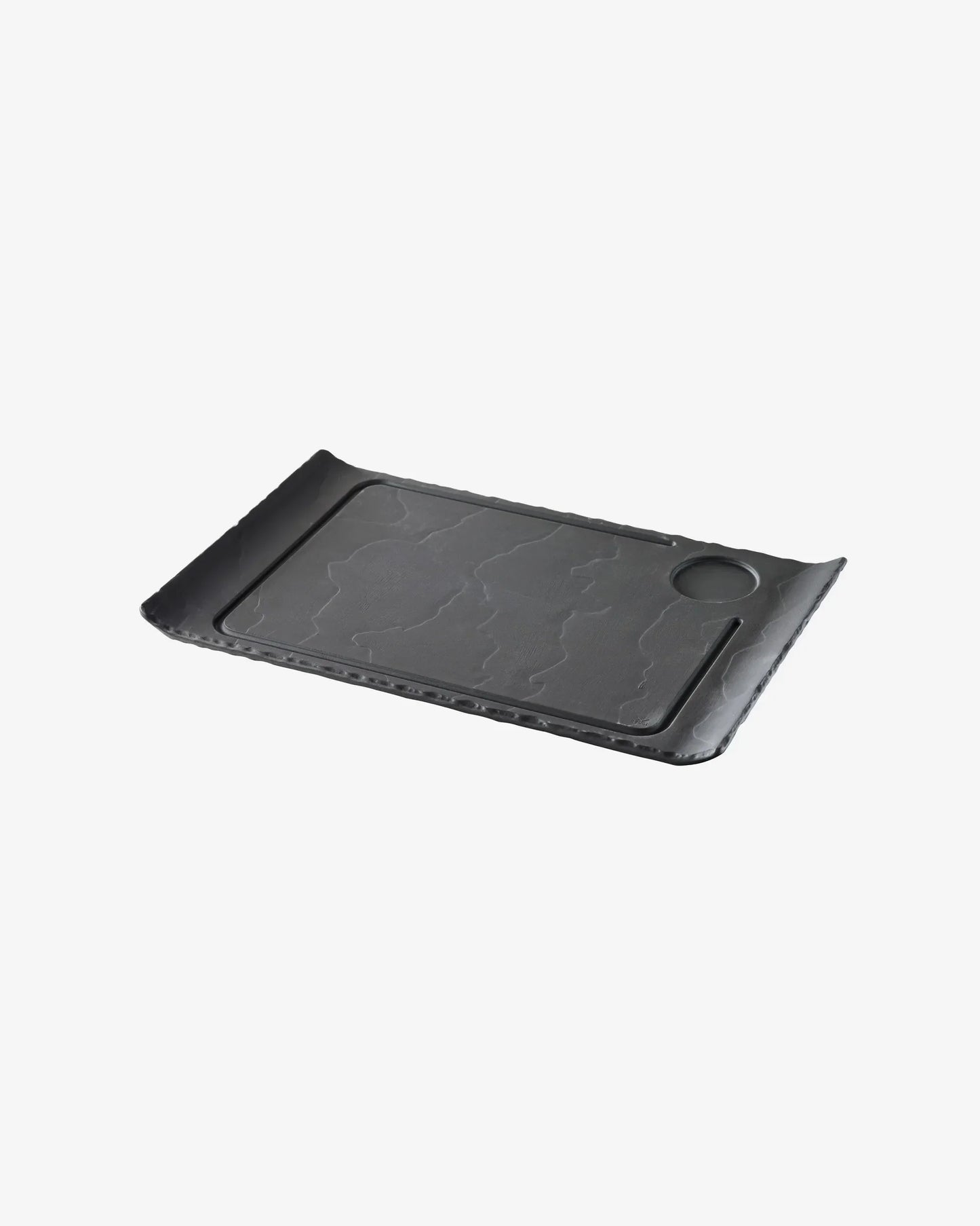 STEAK PLATE CURVED EDGES