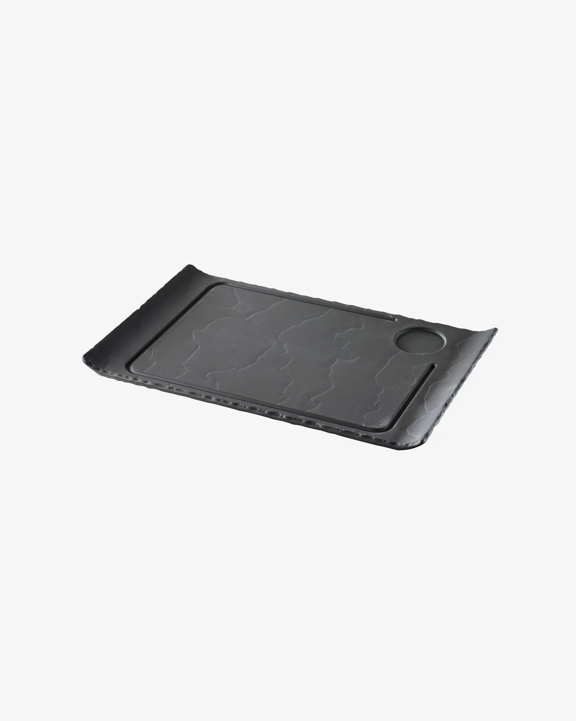 STEAK PLATE CURVED EDGES