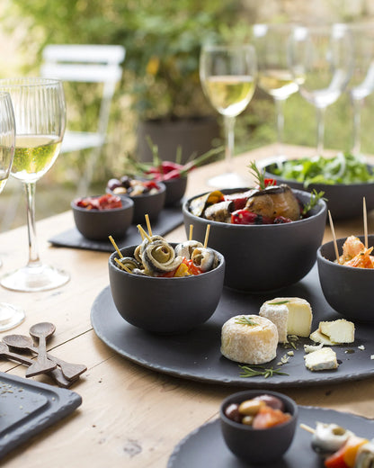 Revol BASALT MINI BOWL 7,5CM 8CL Matt slate style SKU: '643599