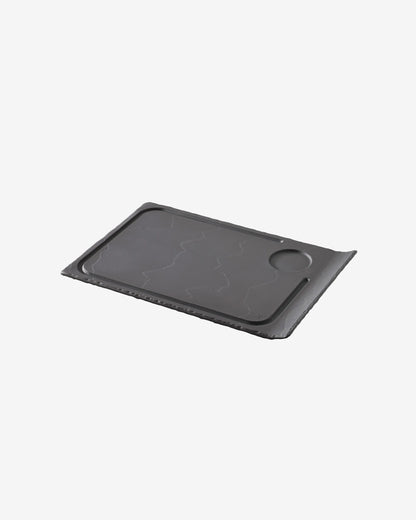 STEAK PLATE 1 CURVED EDGE